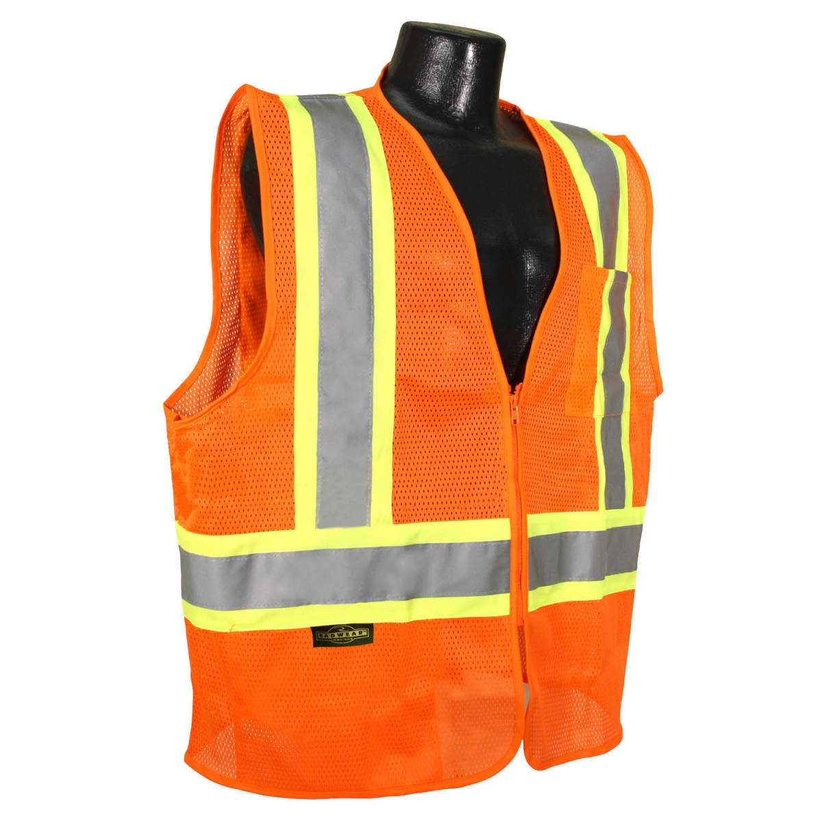 Radians Inc. HiViz Orange RadWear Polyester Mesh Vest RN2SV22-2ZOM-3X for sale online at autumn supply