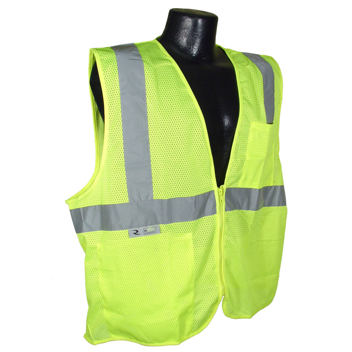 Radians, Inc. 4X Hi-Viz Green RadWear™ Self Extinguishing 100% Polyester Mesh Vest