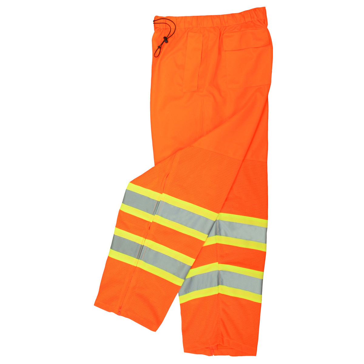 Radians, Inc. Medium - Large/Medium/Large Hi-Viz Orange RadWear™ 100% Polyester Mesh/Polyester Tricot Pants