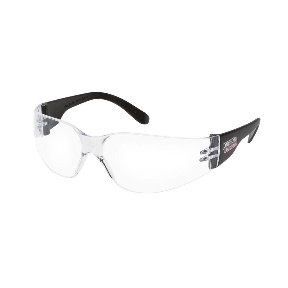 Lincoln Electric® Starlite® Welding Safety Glasses With Black Frame And Clear Polycarbonate Anti-Fog Lens