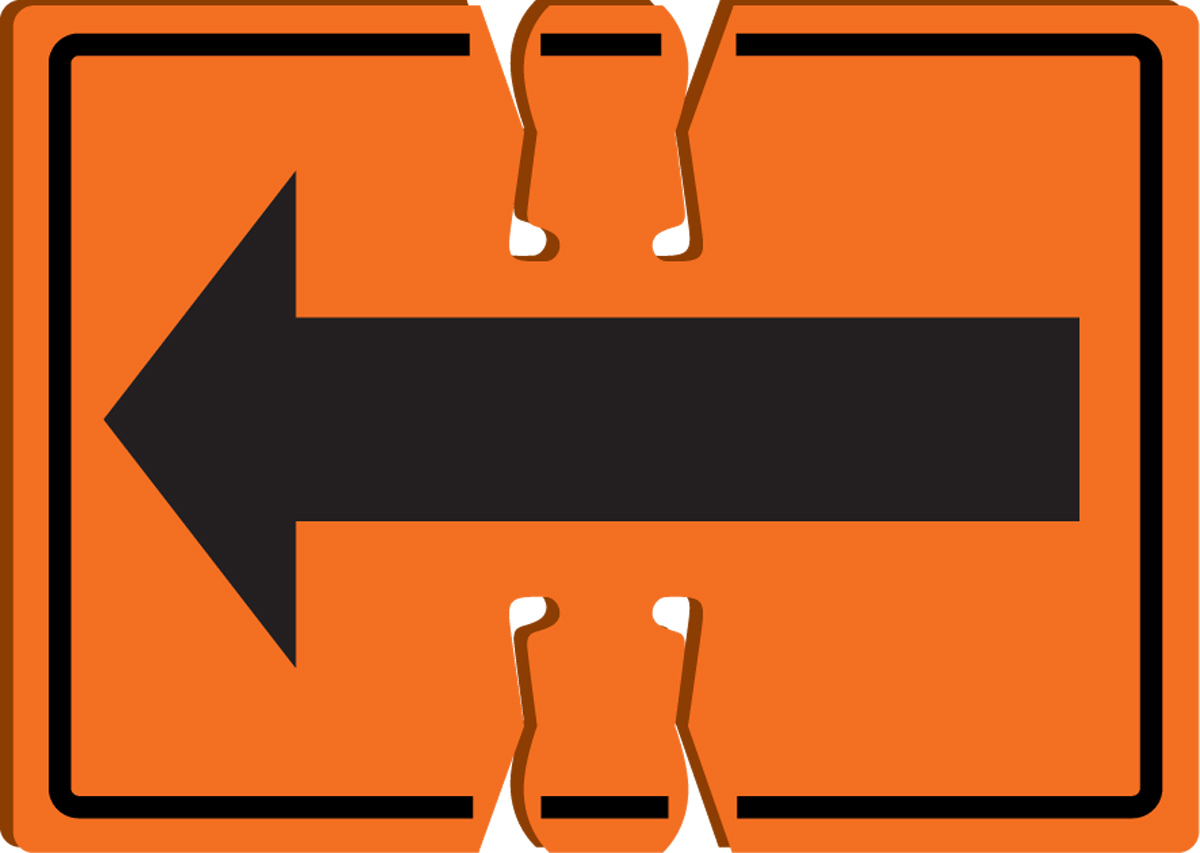 Accuform 10 X 14 Black And Orange Plastic Traffic Con A81FBC748 for sale online at autumn supply