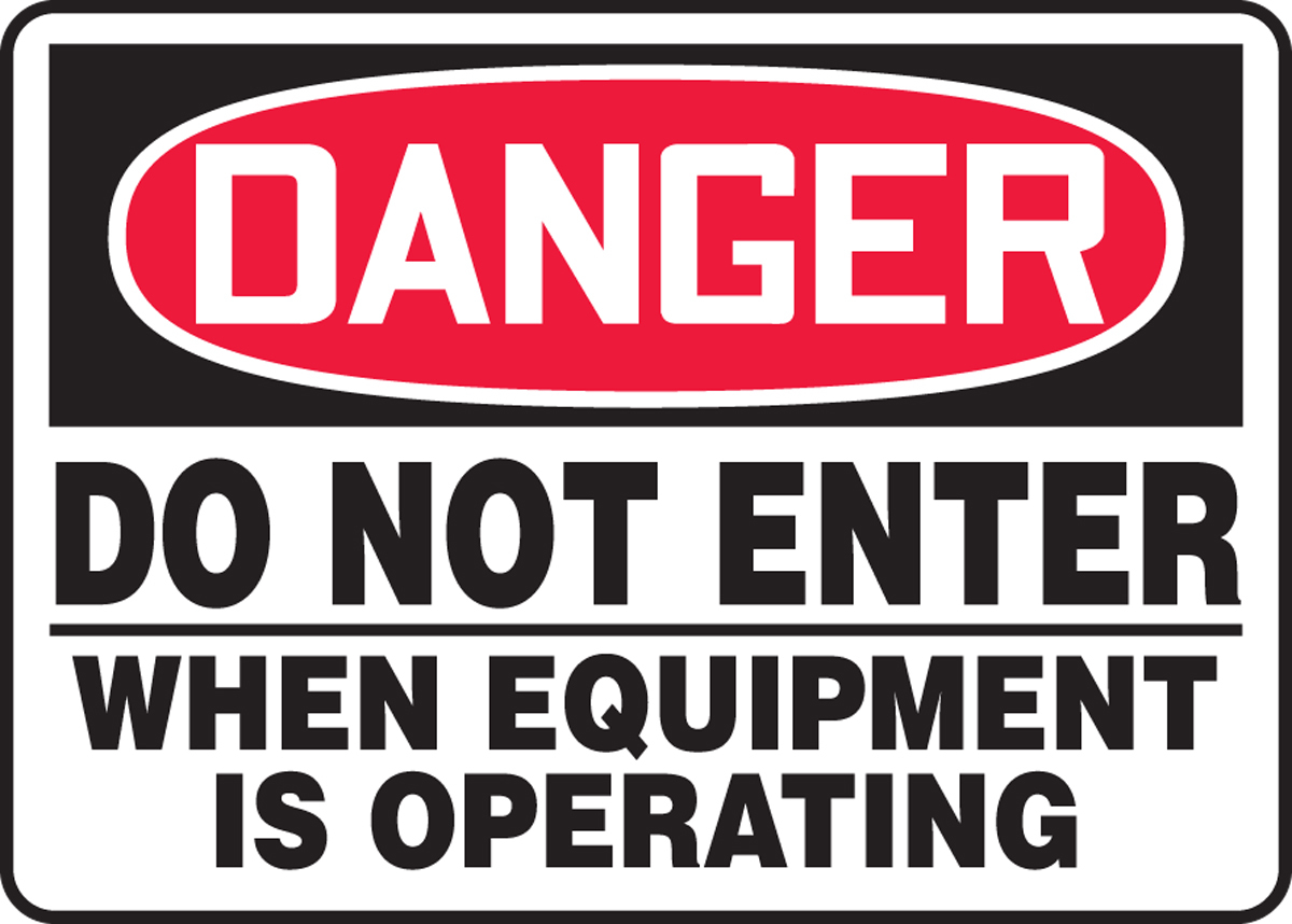 Accuform 10 X 14 Red Black And White Aluminum Safety A81MADM114VA for sale online at autumn supply