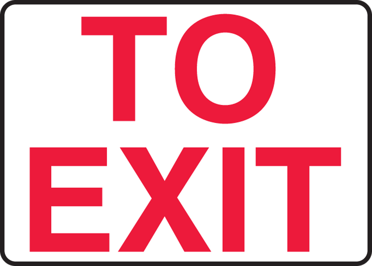 Accuform 7 X 10 Red And White Plastic Safety Signs TO A81MADM402VP for sale online at autumn supply