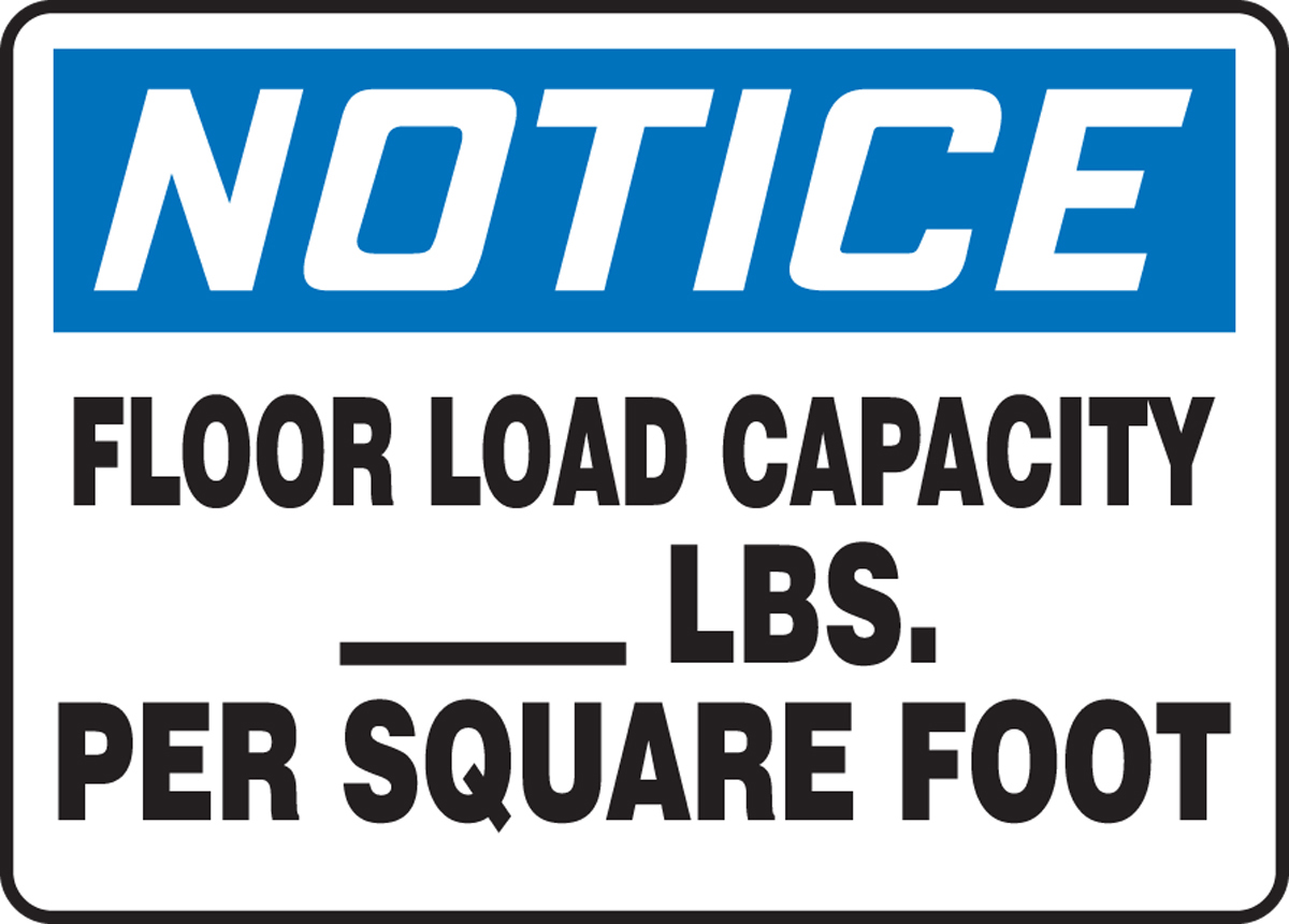 Accuform 7 X 10 Blue Black And White Plastic Safety S A81MCAP801VP for sale online at autumn supply