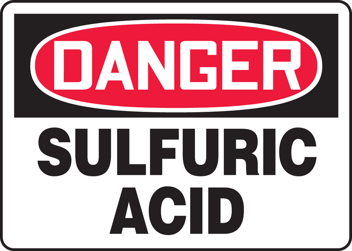 Accuform 7 X 10 Red Black And White DuraPlastic Safet A81MCHL077XT for sale online at autumn supply