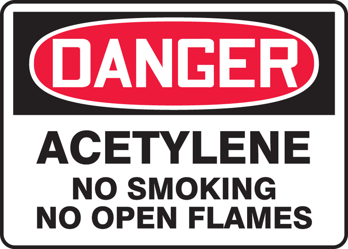 Accuform 10 X 14 Red Black And White Plastic Safety S A81MCHL271VP for sale online at autumn supply