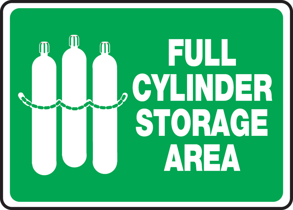 Accuform 10 X 14 White And Green Plastic Safety Signs A81MCPG515VP for sale online at autumn supply