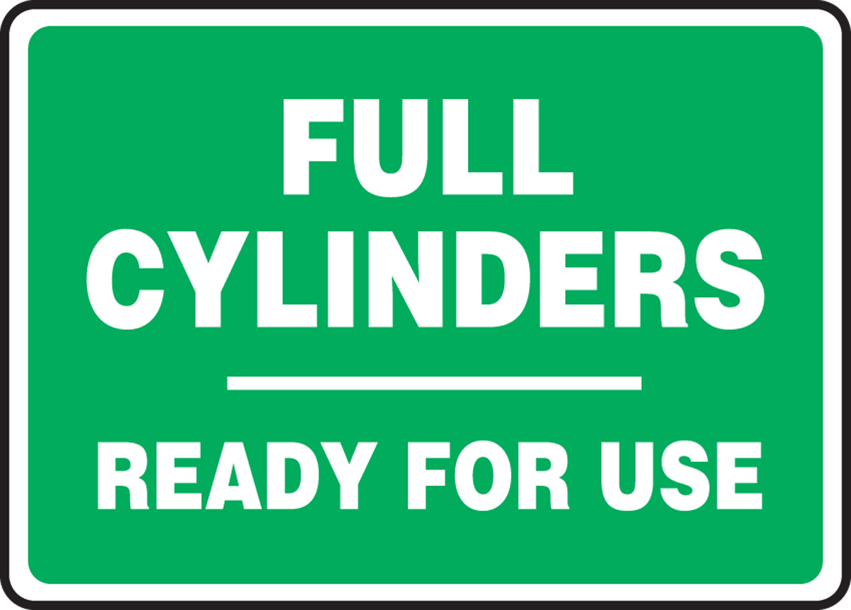 Accuform 7 X 10 White And Green Plastic Safety Signs A81MCPG586VP for sale online at autumn supply