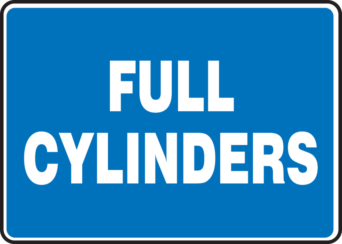 Accuform 7 X 10 White And Blue AlumaLite Safety Signs A81MCPG600XL for sale online at autumn supply