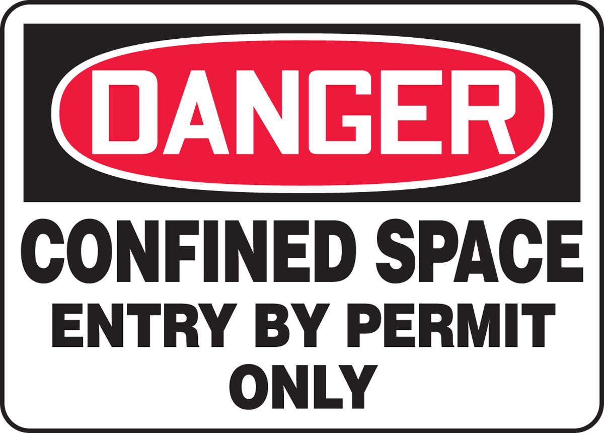Accuform 7 X 10 Red Black And White Plastic Safety Si A81MCSP019VP for sale online at autumn supply