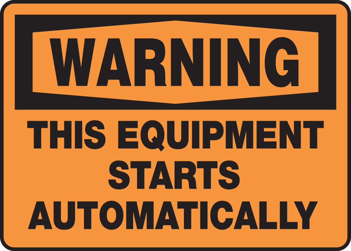 Accuform 7 X 10 Black And Orange AccuShield Safety Si A81MEQM349XP for sale online at autumn supply