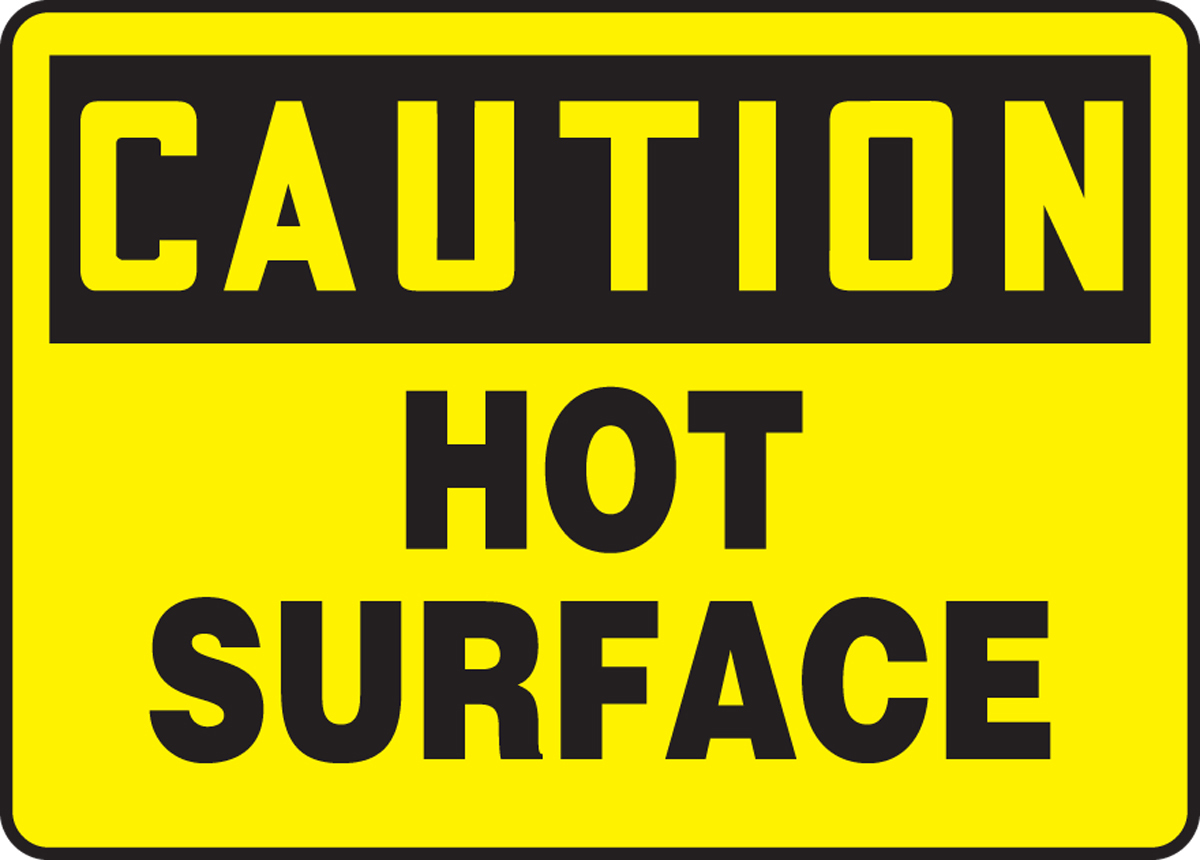 Accuform 7 X 10 Black And Yellow Adhesive Vinyl Safet A81MEQM600VS for sale online at autumn supply