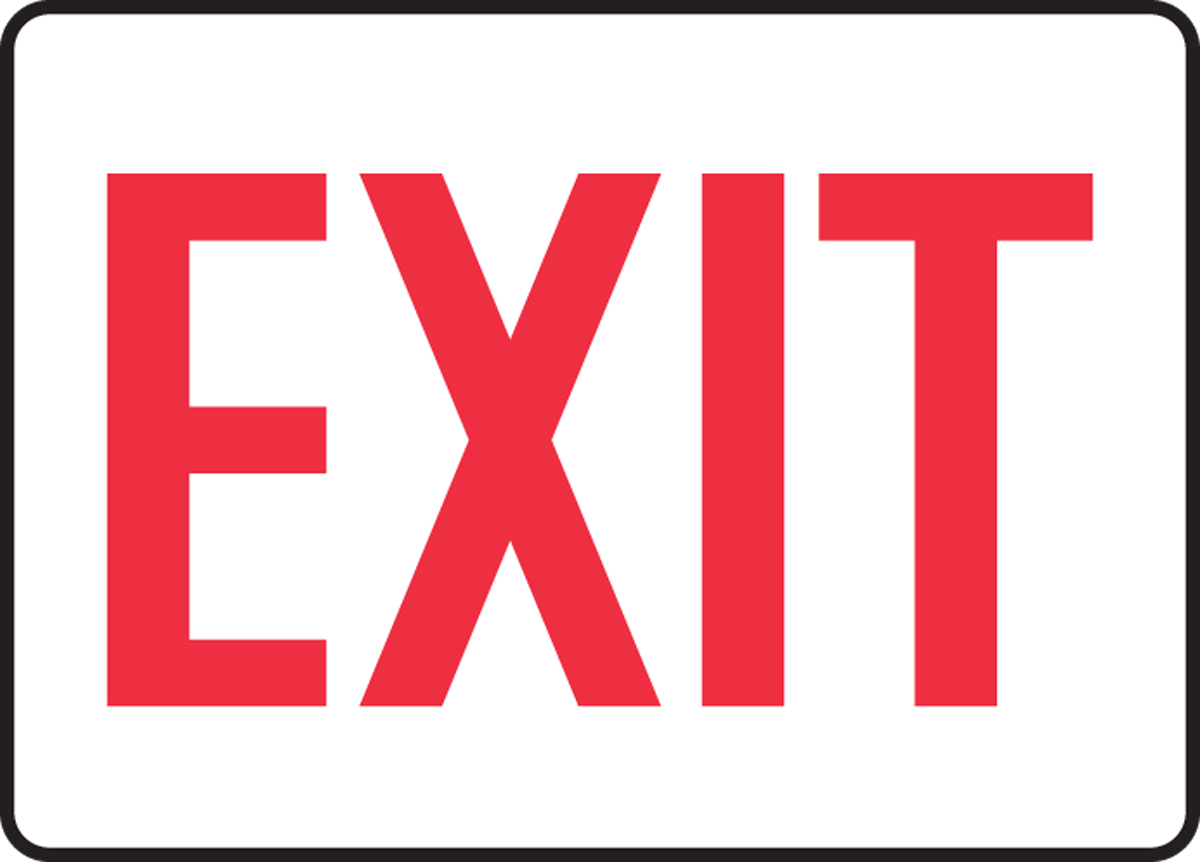 Accuform 7 X 10 Red And White Plastic Safety Signs EX A81MADC531VP for sale online at autumn supply