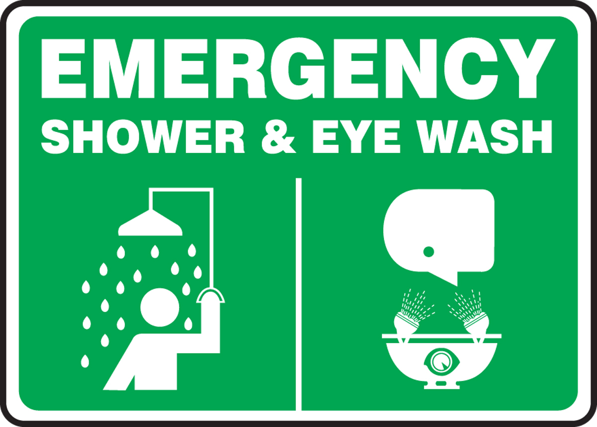 Accuform 10 X 14 White And Green Aluminum Safety Sign A81MFSD930VA for sale online at autumn supply
