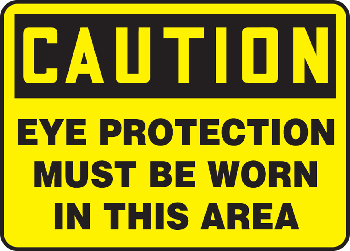 Accuform 7 X 10 Black And Yellow Plastic Safety Signs A81MPPA605VP for sale online at autumn supply