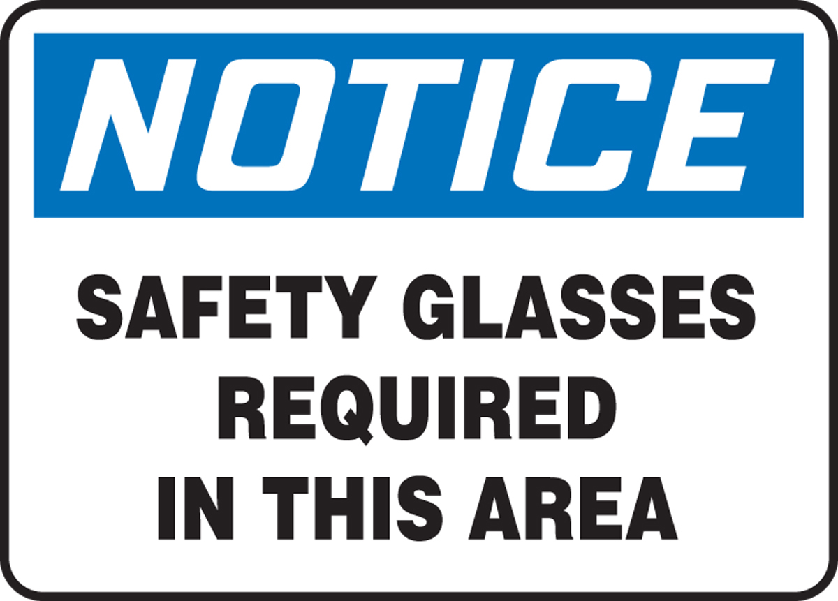 Accuform 7 X 10 Blue Black And White Plastic Safety S A81MPPE854VP for sale online at autumn supply