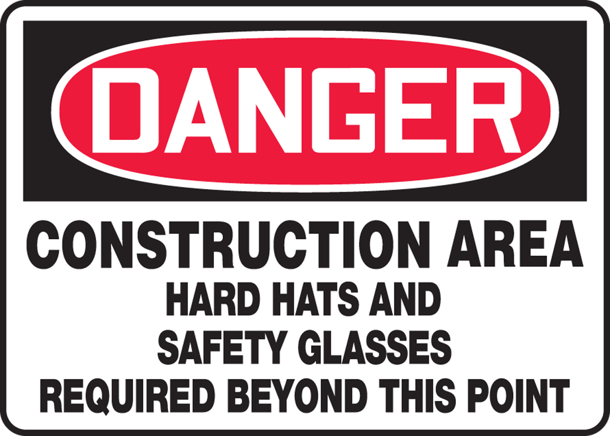 Accuform 10 X 14 Red Black And White Plastic Safety S A81MPPE140VP for sale online at autumn supply