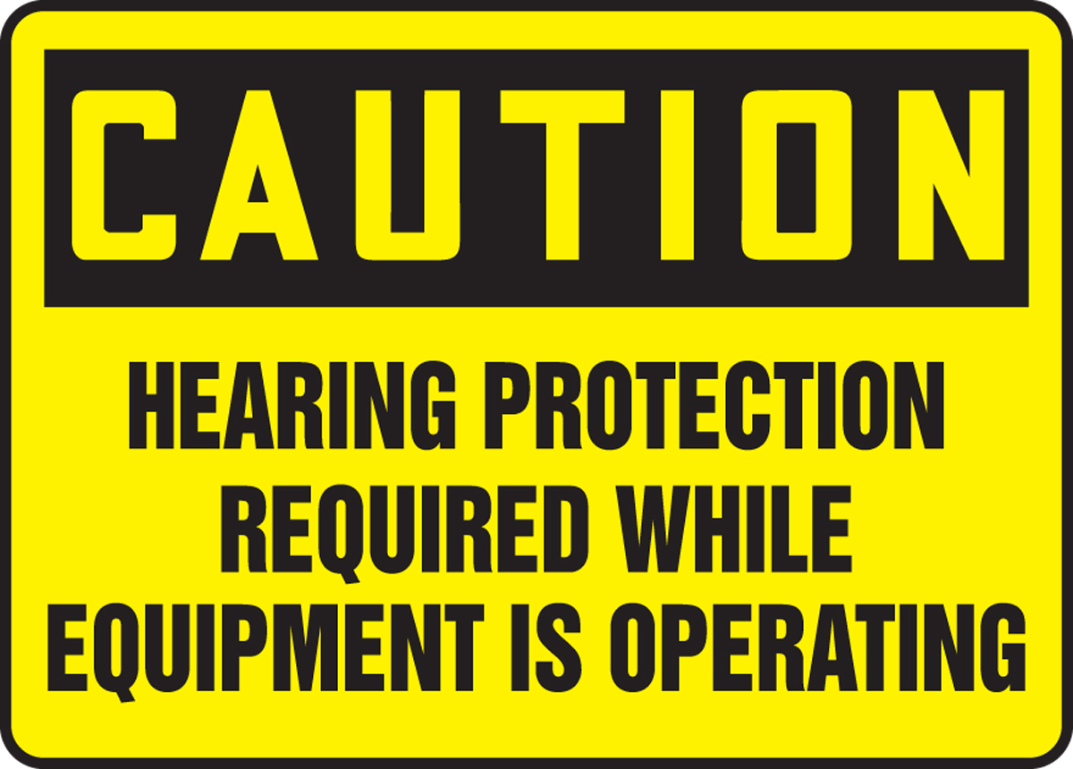 Accuform 10 X 14 Black And Yellow Plastic Safety Sign A81MPPE712VP for sale online at autumn supply