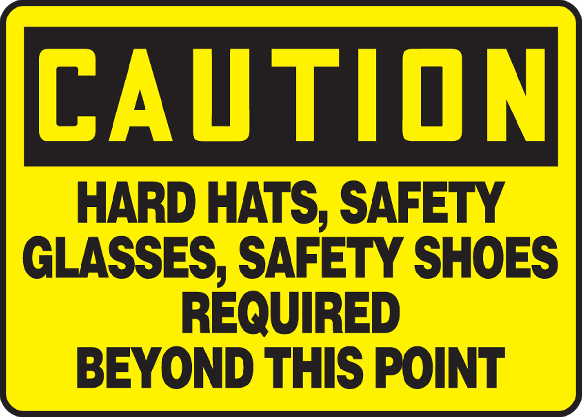 Accuform 10 X 14 Black And Yellow Aluminum Safety Sig A81MPPE727VA for sale online at autumn supply