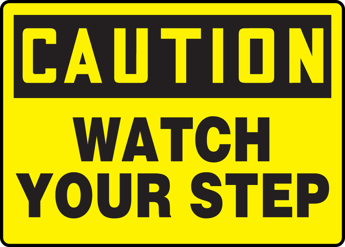 Accuform 7 X 10 Black And Yellow Aluminum Safety Sign A81MSTF645VA for sale online at autumn supply