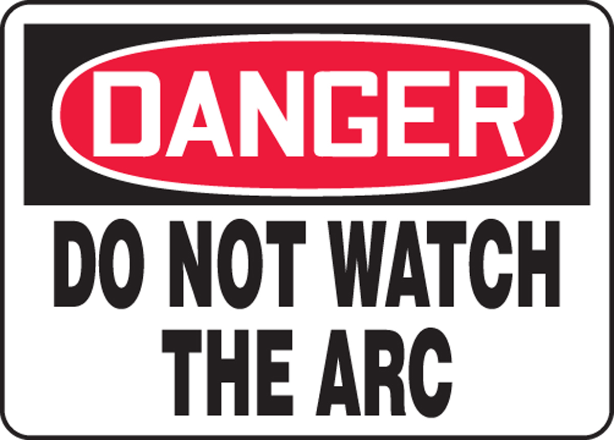 Accuform 7 X 10 Red Black And White Plastic Safety Si A81MWLD101VP for sale online at autumn supply