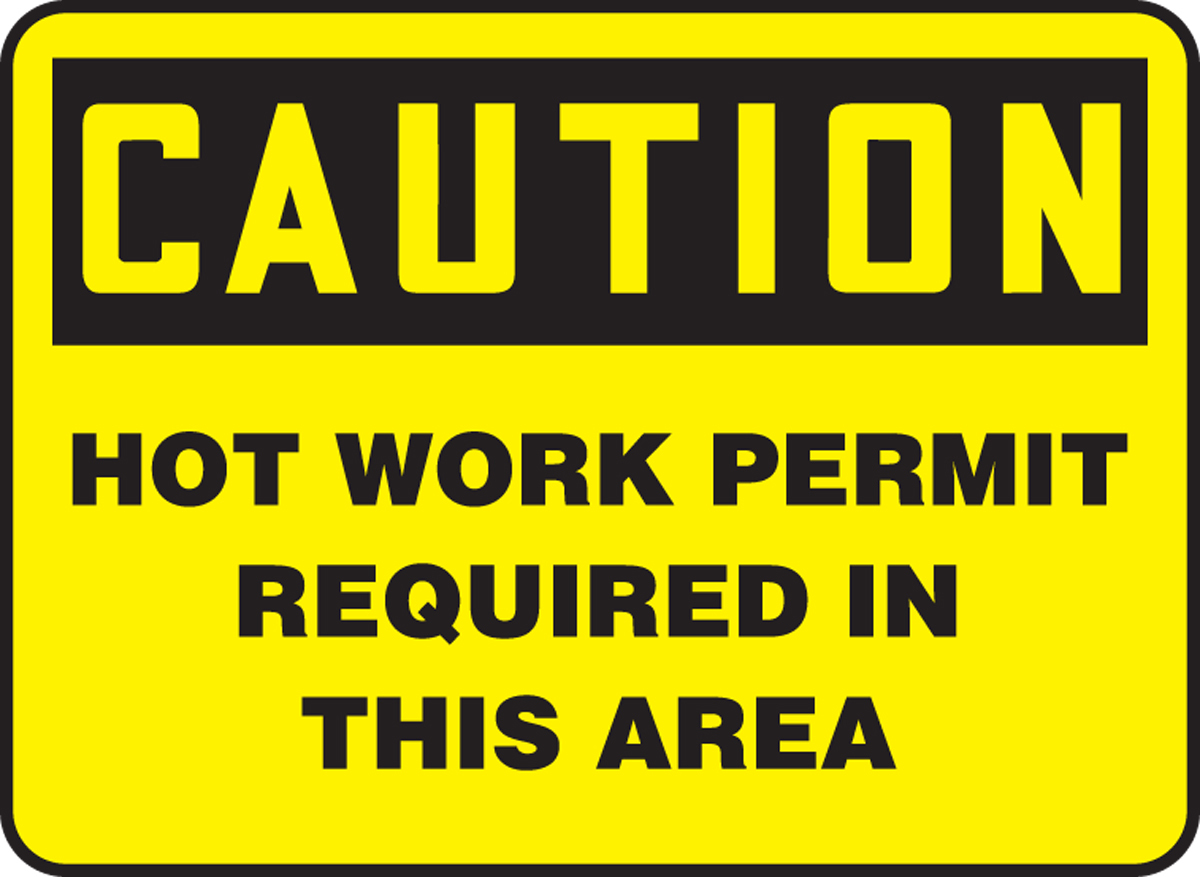 Accuform 10 X 14 Black And Yellow Plastic Safety Sign A81MWLD614VP for sale online at autumn supply