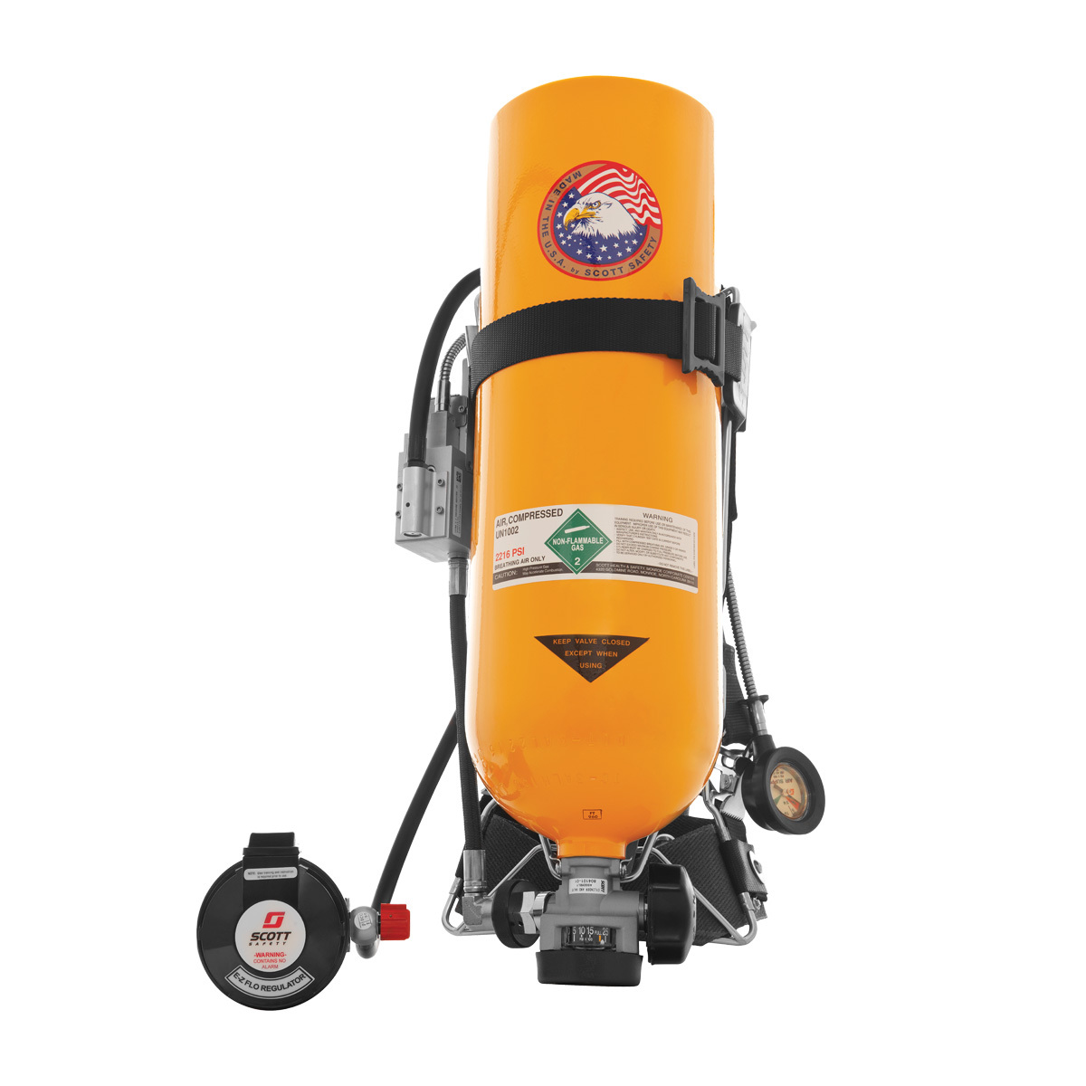 3M™ Scott™ 2216 psig ISCBA Self-Contained Breathing Apparatus (Cylinder, Facepiece And Case Sold Separately) 3M™ Scott™ 2216 psig ISCBA Self-Contained Breathing Apparatus (Cylinder, Facepiece And Case Sold Separately)