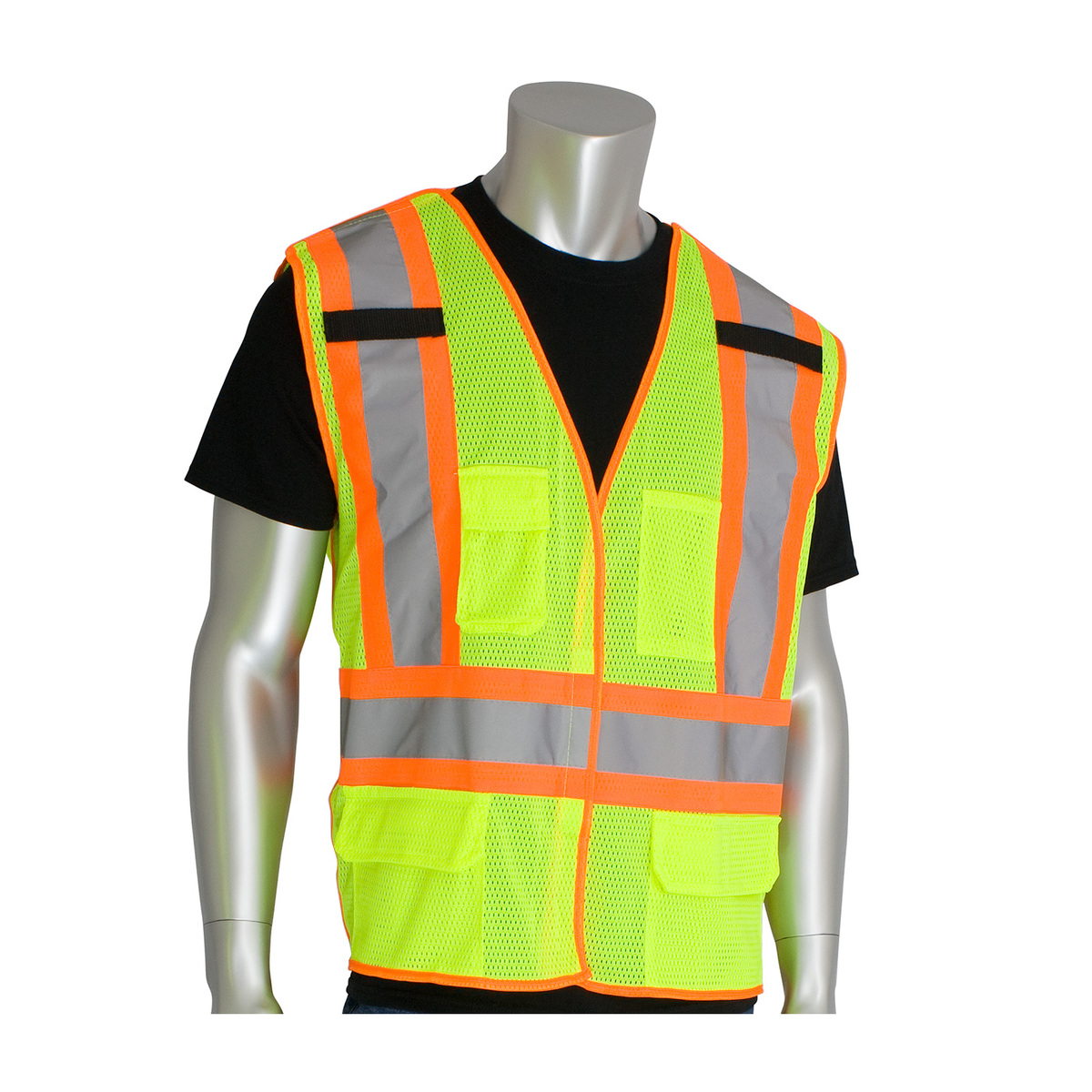 PIP HiViz YellowHiViz Orange Breathable PolyesterMesh PIP3020211LY3X for sale online at autumn supply