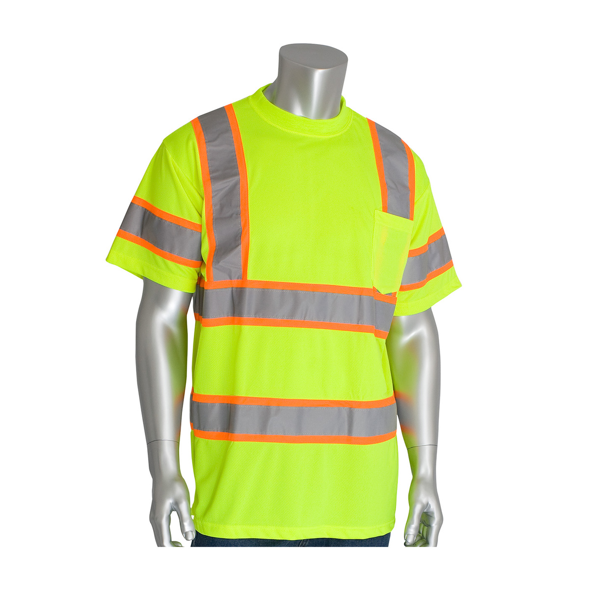 PIP Medium HiViz YellowHiViz Orange 1 PolyesterBirdse PIP313CNTSPLYM for sale online at autumn supply