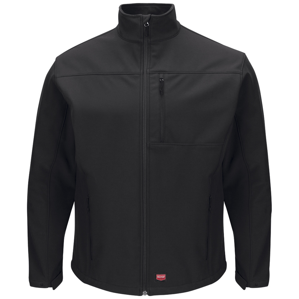 Red Kap LargeRegular Black Jacket With Front Zipper C R30JP68BKRGL for sale online at autumn supply