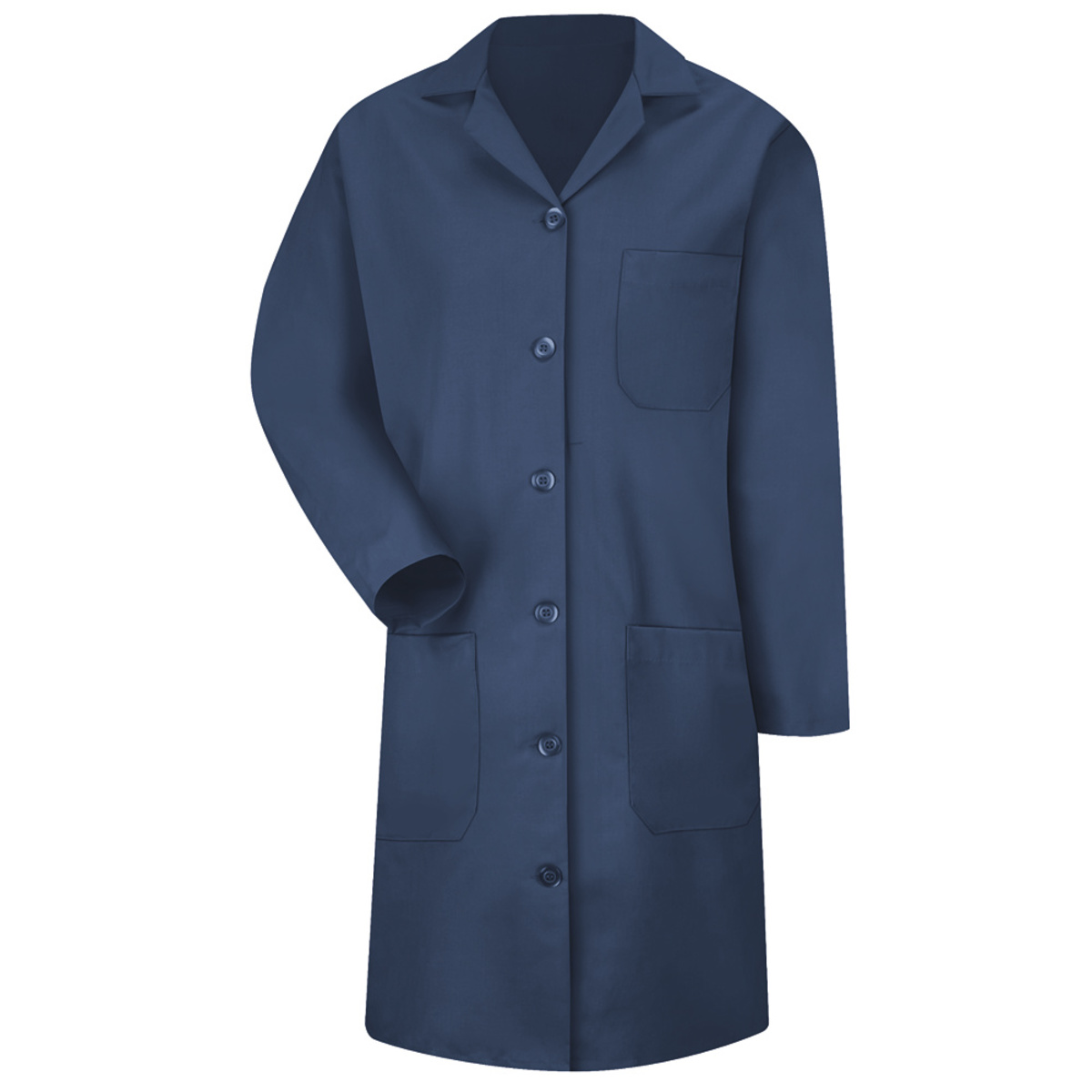 Red Kap® X-Large/Regular Navy 5 Ounce Lab Coat With Button Closure