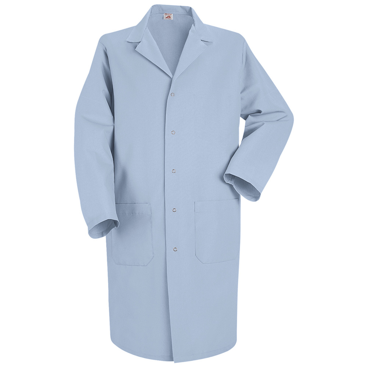 Red Kap® Large/Regular Light Blue Lab Coat With Gripper Closure