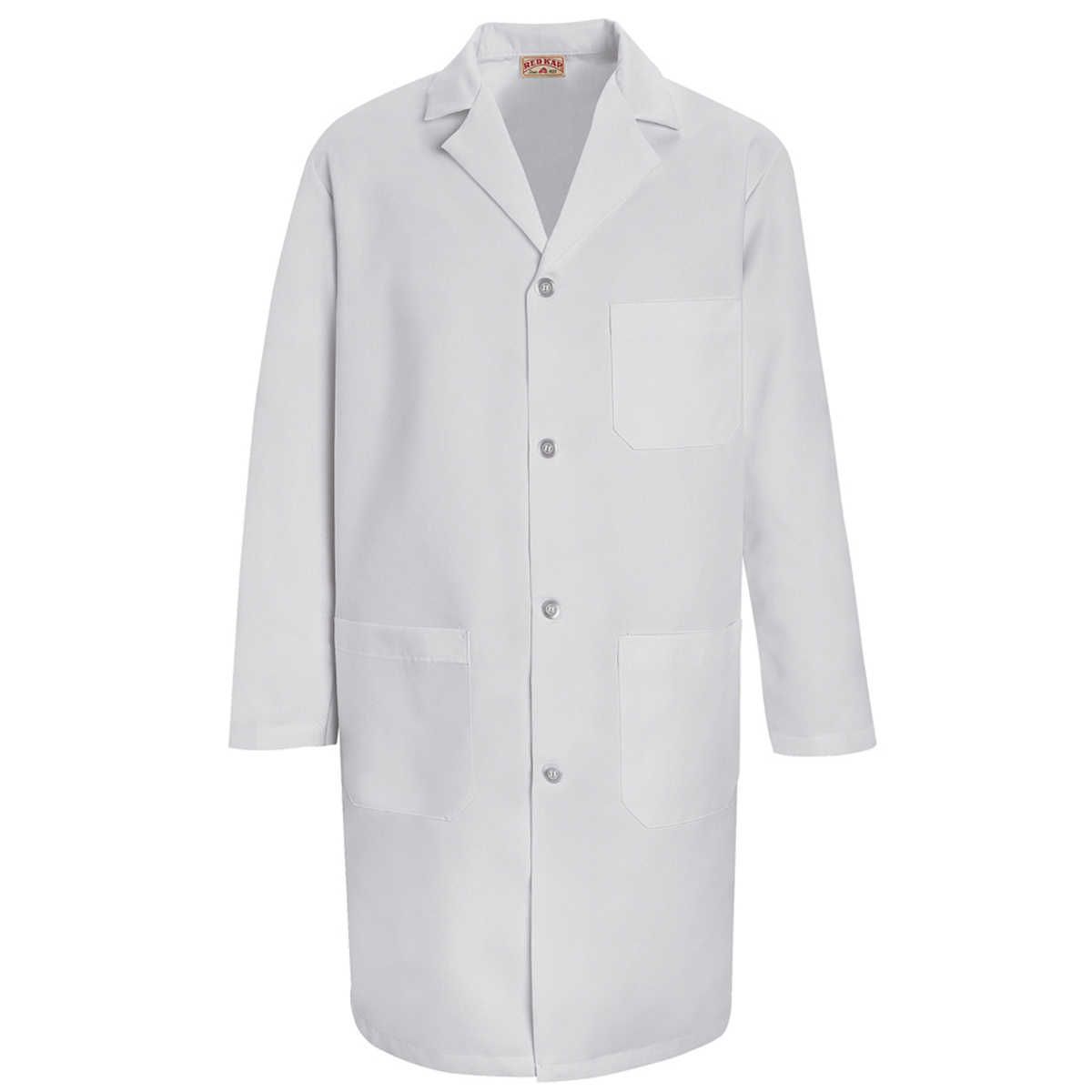 Red Kap 44Regular Navy Shop Coat With Gripper Closure R30KT30NVRG44 for sale online at autumn supply