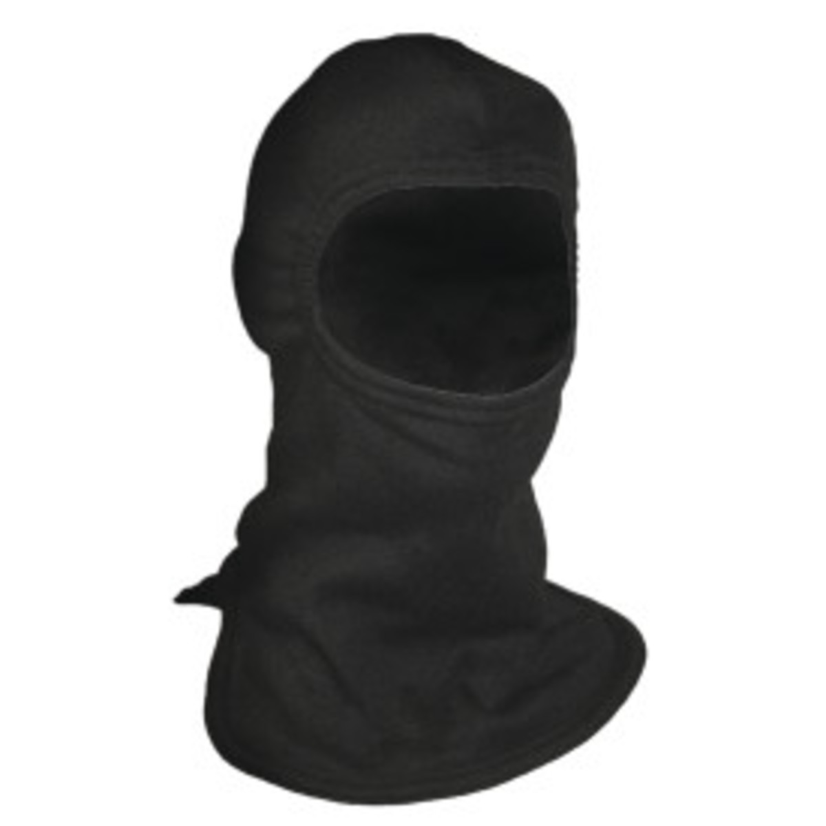 National Safety Apparel Black OPF Blend CARBON ARMOUR™ Flame Resistant Balaclava With Wide Face Opening