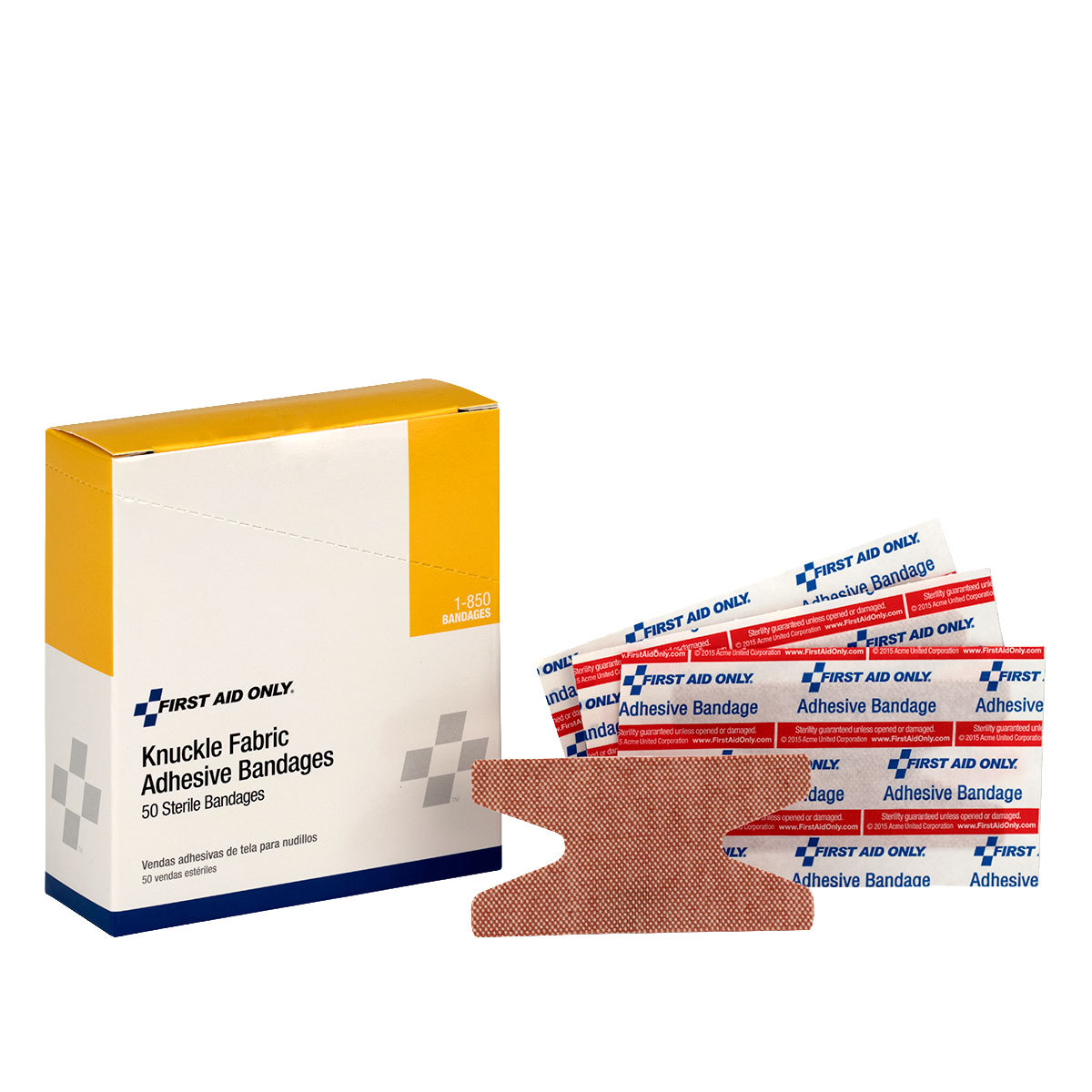 First Aid Only Large Sterile Heavy Woven Knuckle Band AU31850001 for sale online at autumn supply