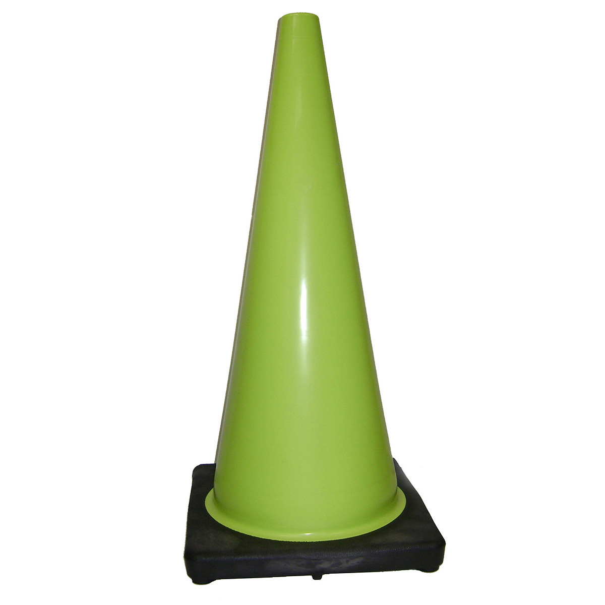 Cortina Safety Products Lime PVC Traffic Cone
