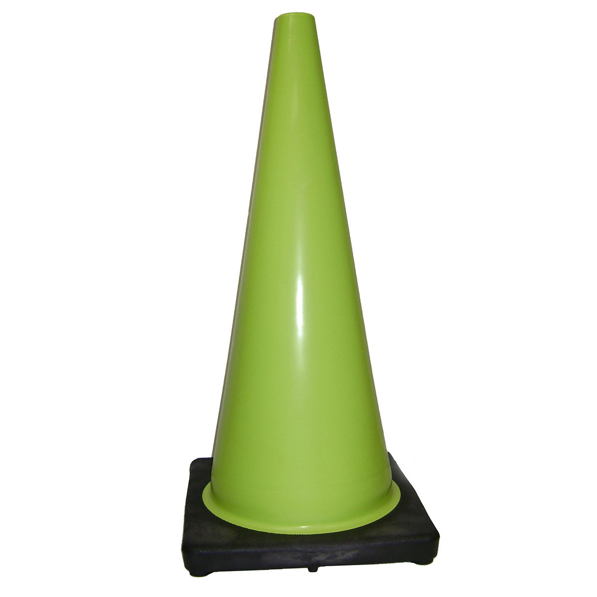 Cortina Safety Products Lime PVC Traffic Cone CTM03-500-65 for sale online at autumn supply