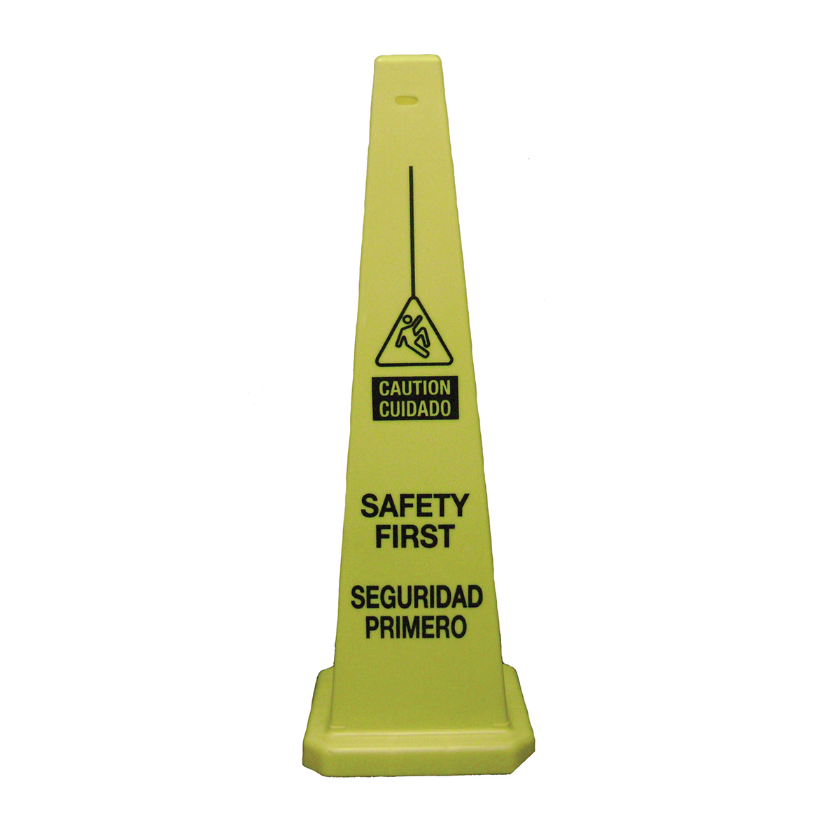 Cortina Safety Products Yellow Polypropylene Floor Cone