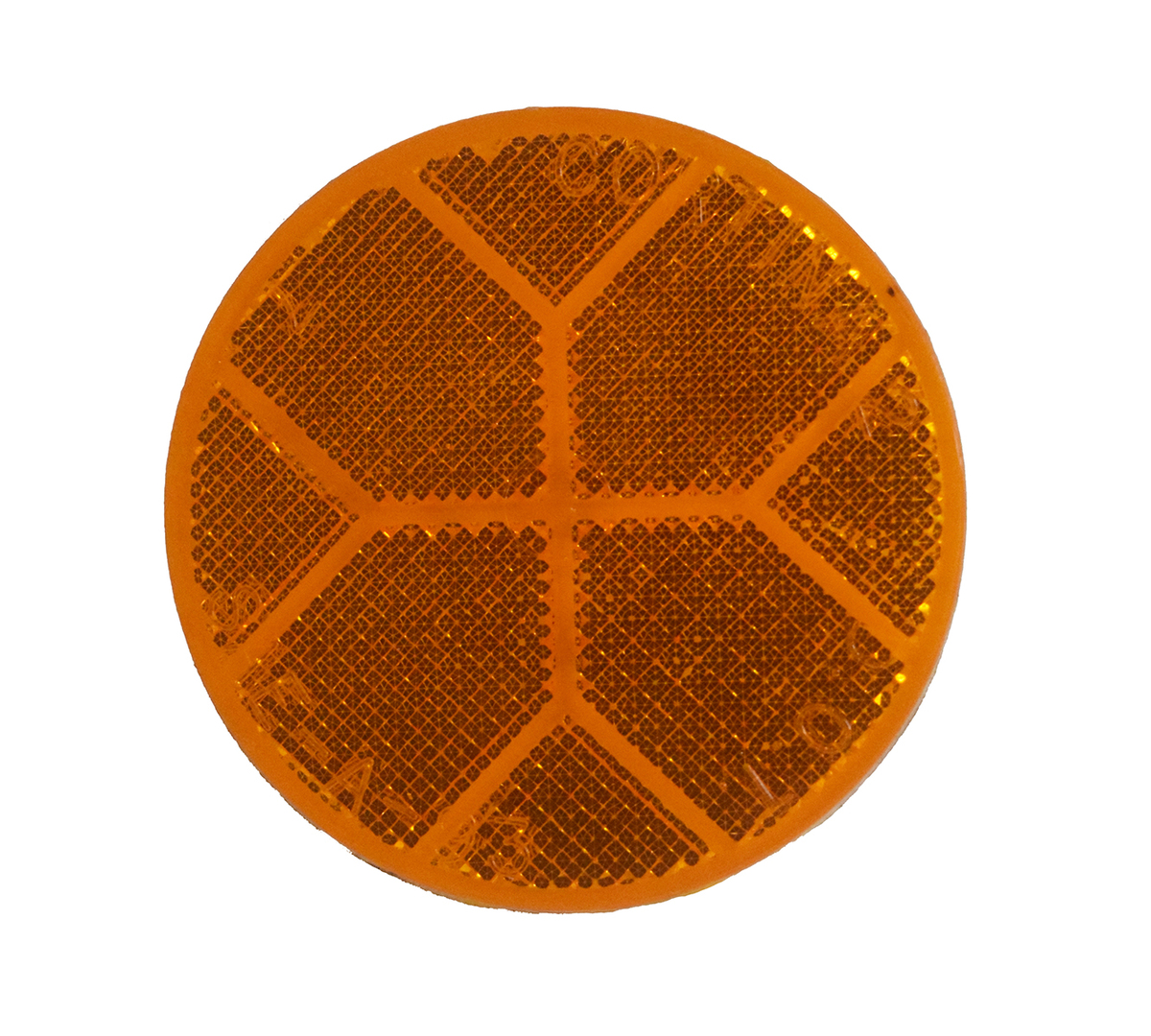 Cortina Safety Products Amber Acrylic Reflector