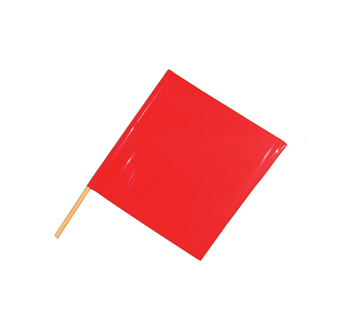 Cortina Safety Products Red Vinyl Warning Flag