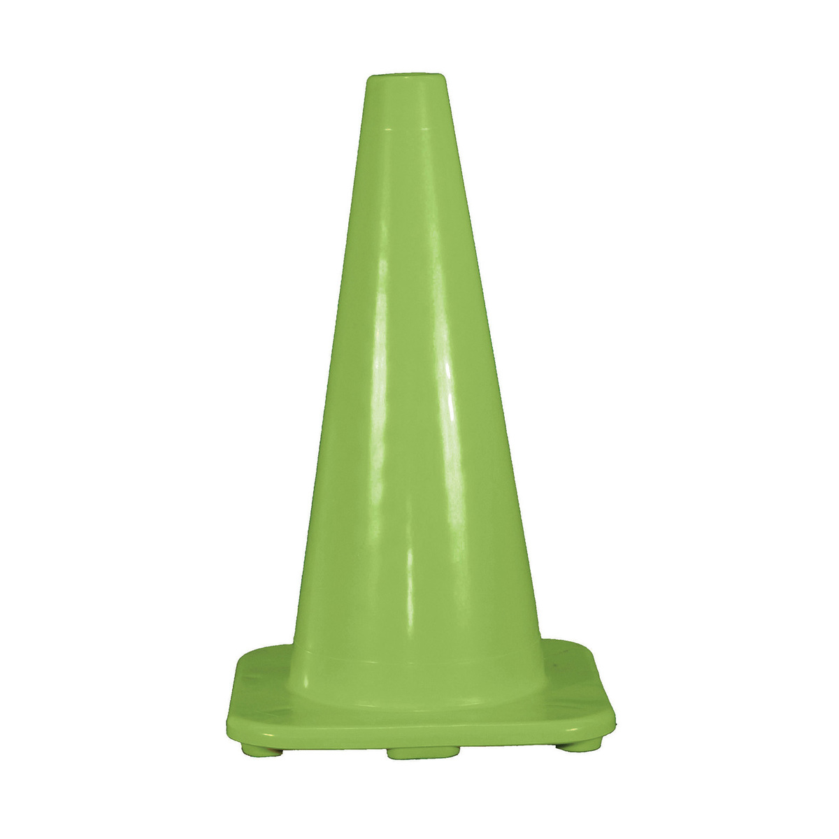 Cortina Safety Products Lime PVC Traffic Cone