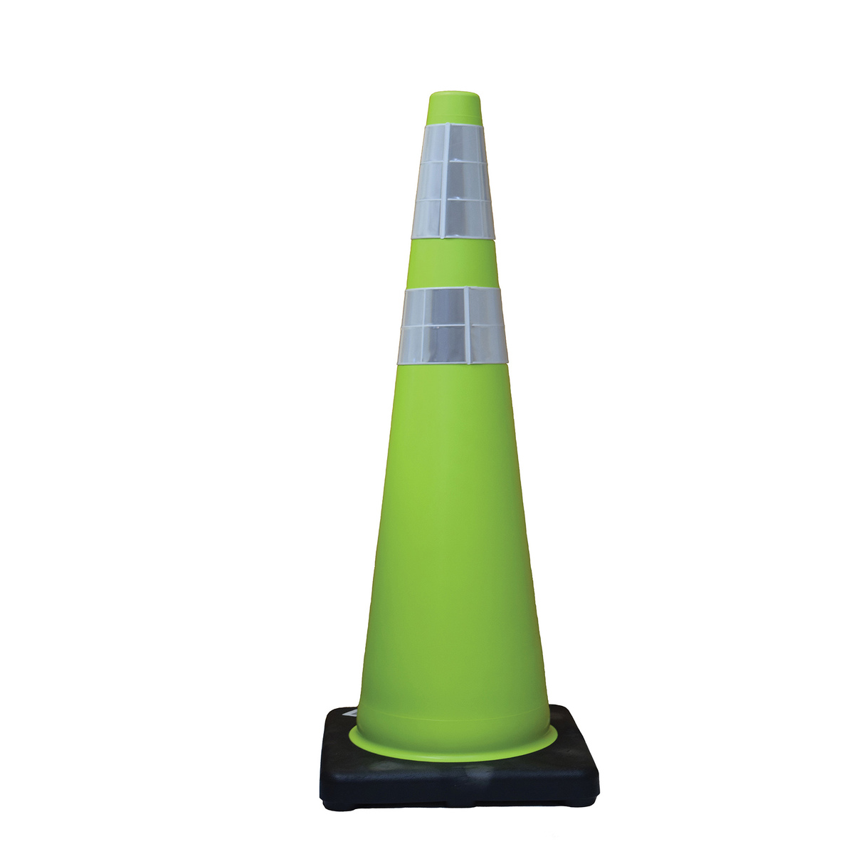 Cortina Safety Products Lime PVC Traffic Cone