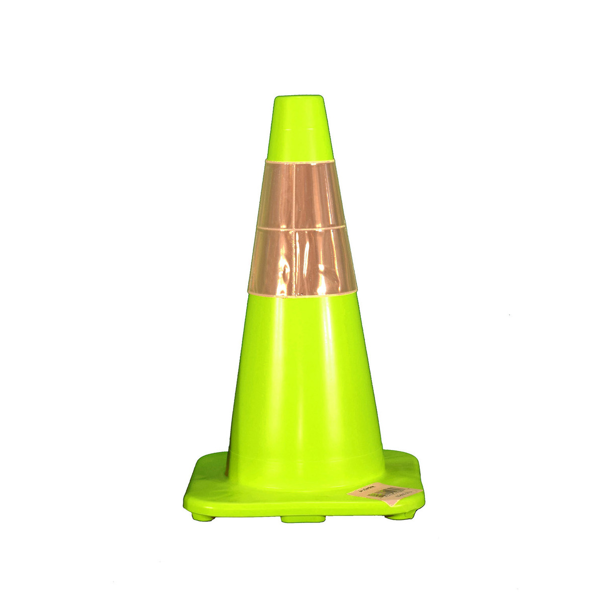 Cortina Safety Products Lime PVC Traffic Cone