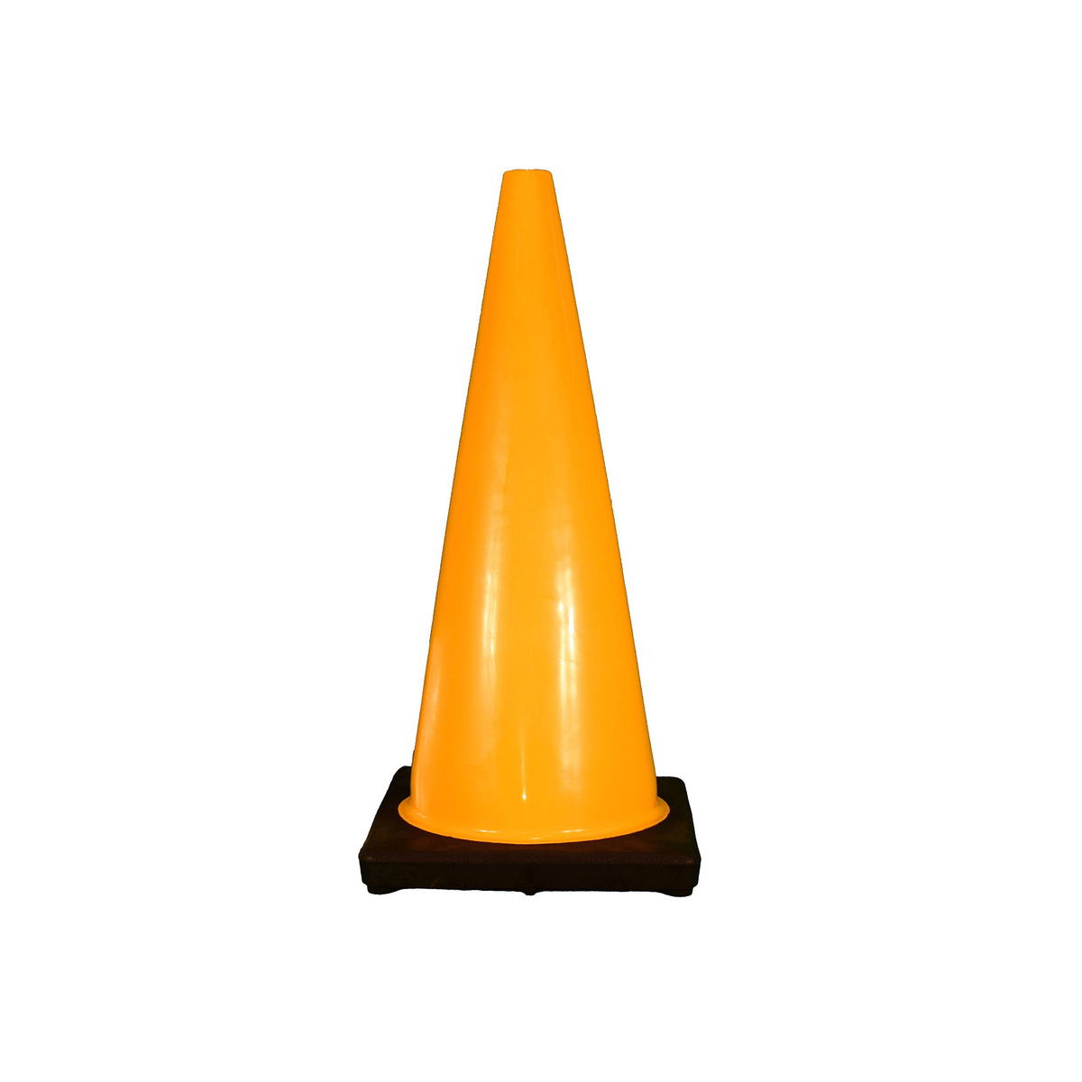 Cortina Safety Products Yellow PVC Traffic Cone