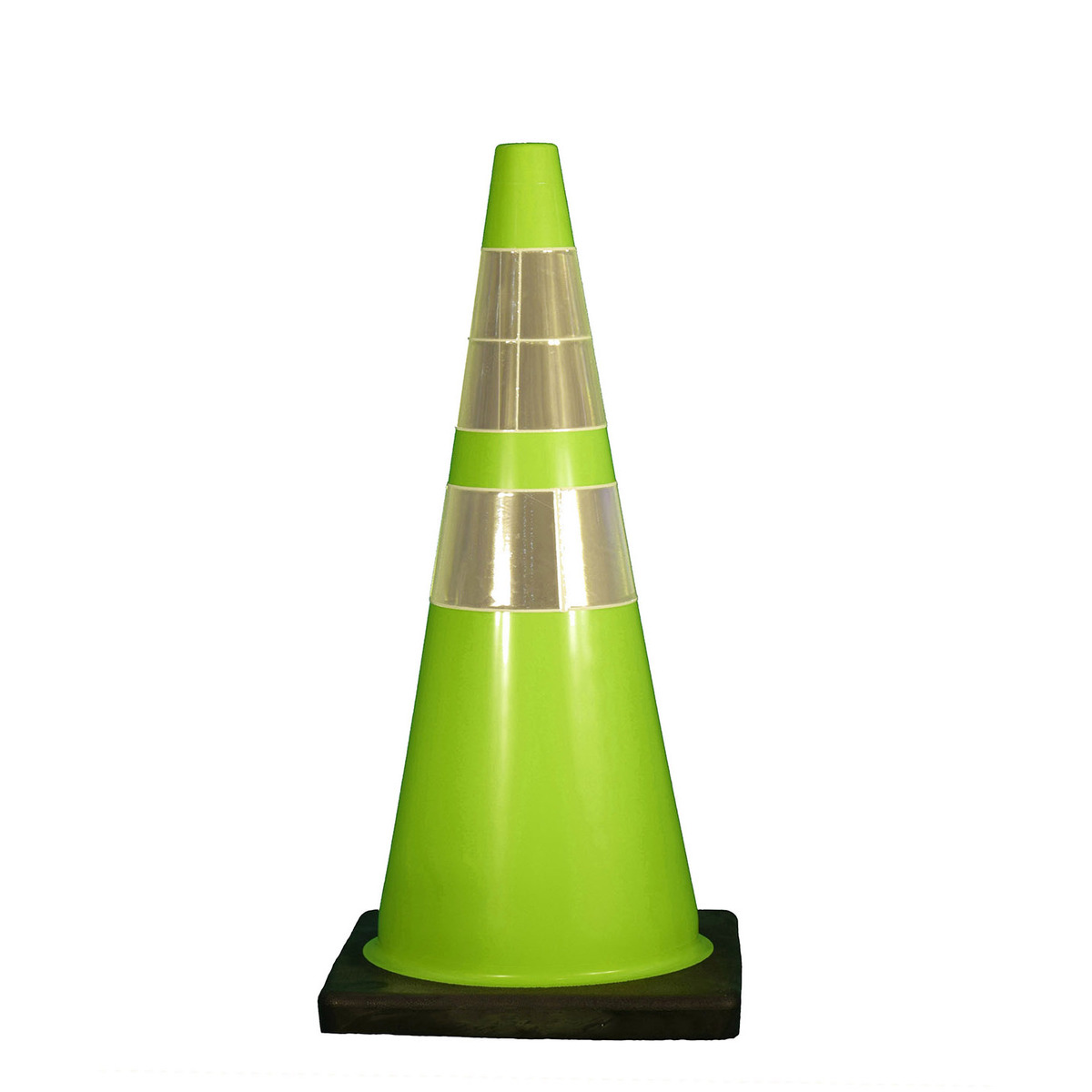Cortina Safety Products Lime PVC Traffic Cone