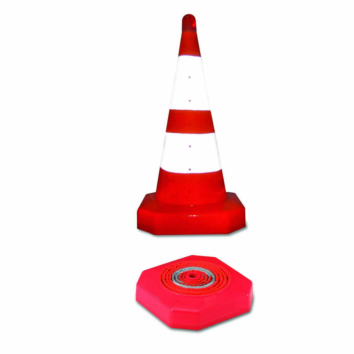 Cortina Safety Products Orange Polyester/ABS Emergency Traffic Cone