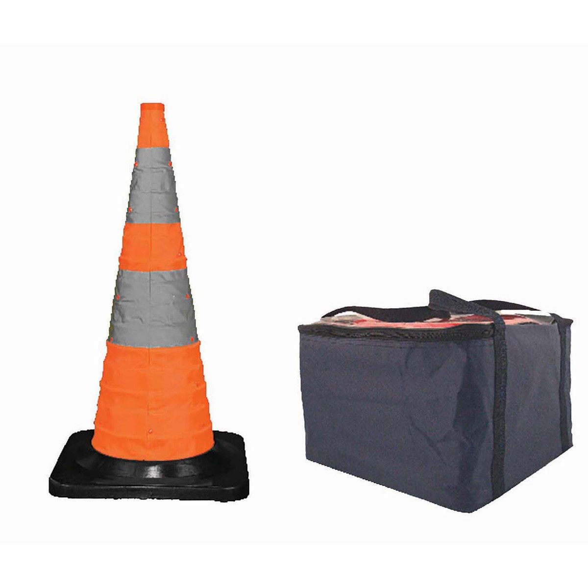 Cortina Safety Products Orange Nylon/Rubber Emergency Traffic Cone