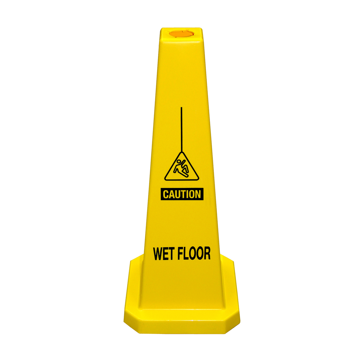 Cortina Safety Products Yellow Polypropylene Floor Cone
