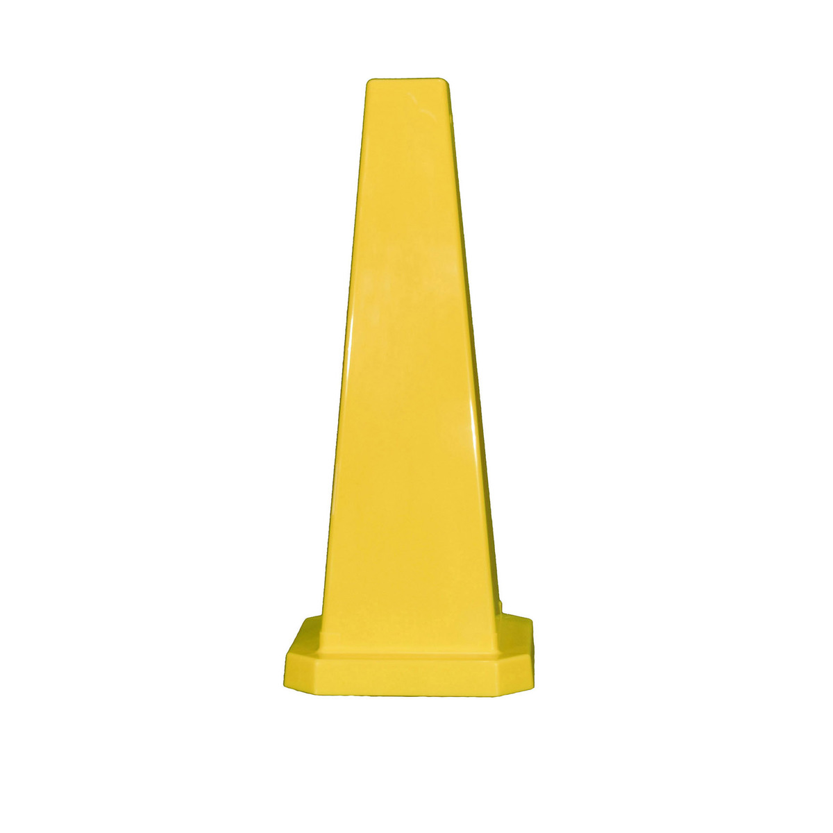 Cortina Safety Products Yellow Polypropylene Floor Cone