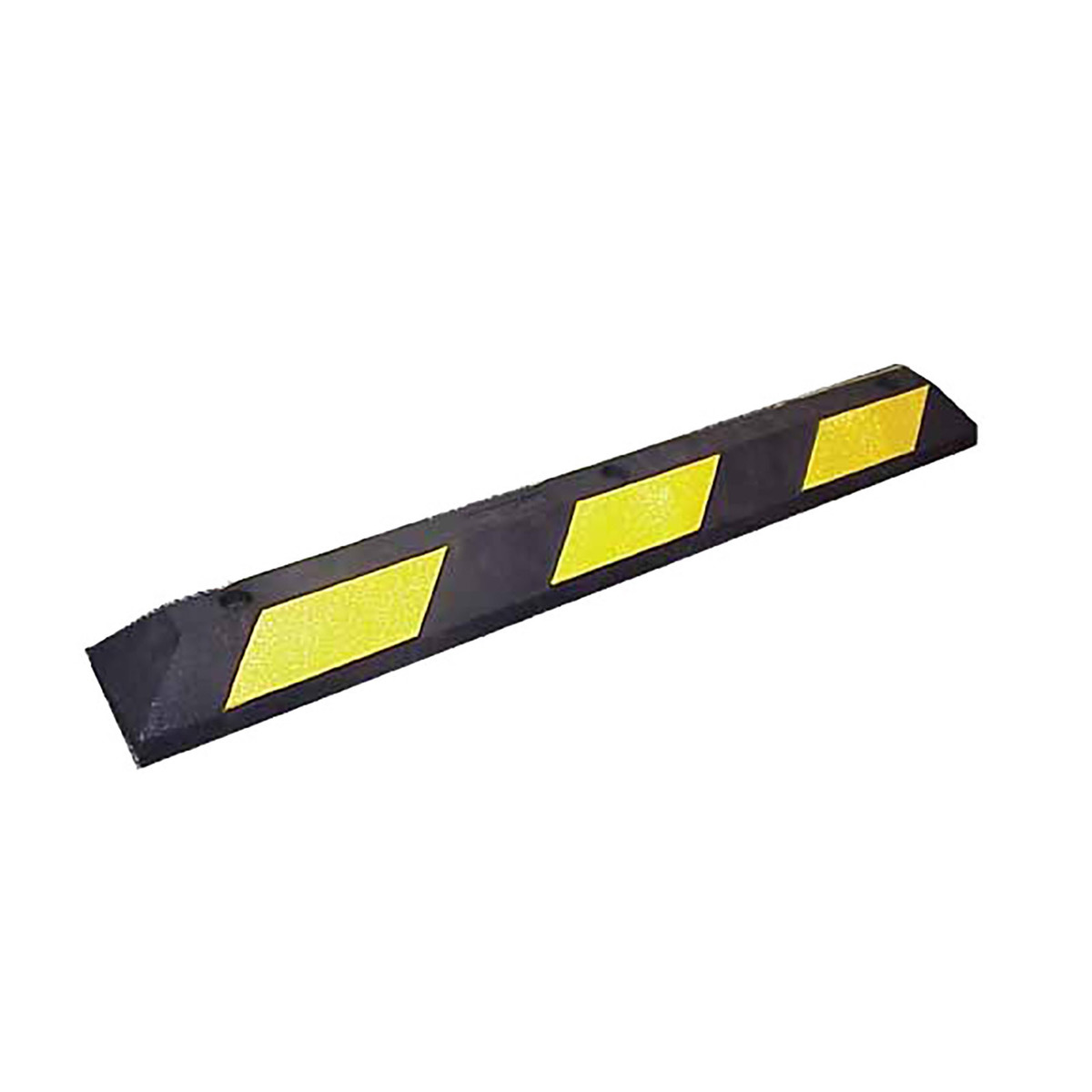 Cortina Safety Products Black Rubber Parking Block CTM2050PB for sale online at autumn supply